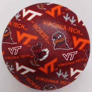 Virginia Tech wreath CENTER, Wreath Making Supplies,  DIY Wreath, Hokies Wreath Center, VT center,  6 inches in diameter 1.5 inches deep