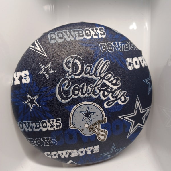 Dallas Cowboys wreath center, Wreath Making Supplies,  DIY Wreath, Cowboys Wreath Center,  6 inches in diameter 1.5 inches deep