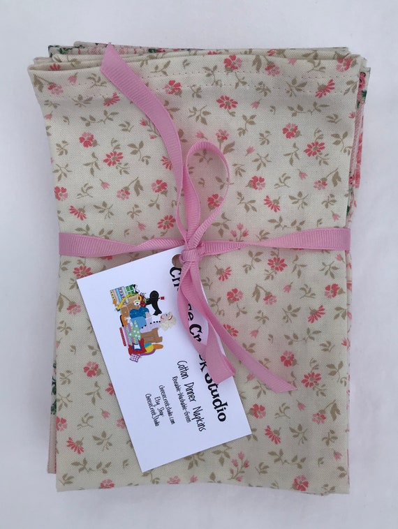 Large Cloth Cotton Napkins, Reusable Cloth Napkins, Set of 8 Cotton Napkins, Table Linens, Table Decor, eco-friendly napkins, Large Napkins
