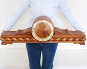 HERMLE Belcanto Vintage Mantel Clock 1964 XXXL WESTMINSTER Chime 31 Inch Germany. Offered With a One Years Guarantee