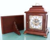 CHRISTIAAN HUYGENS Mantel Clock Console Vintage WESTMINSTER Chime Moonphase Feature Offered With a One Years Guarantee