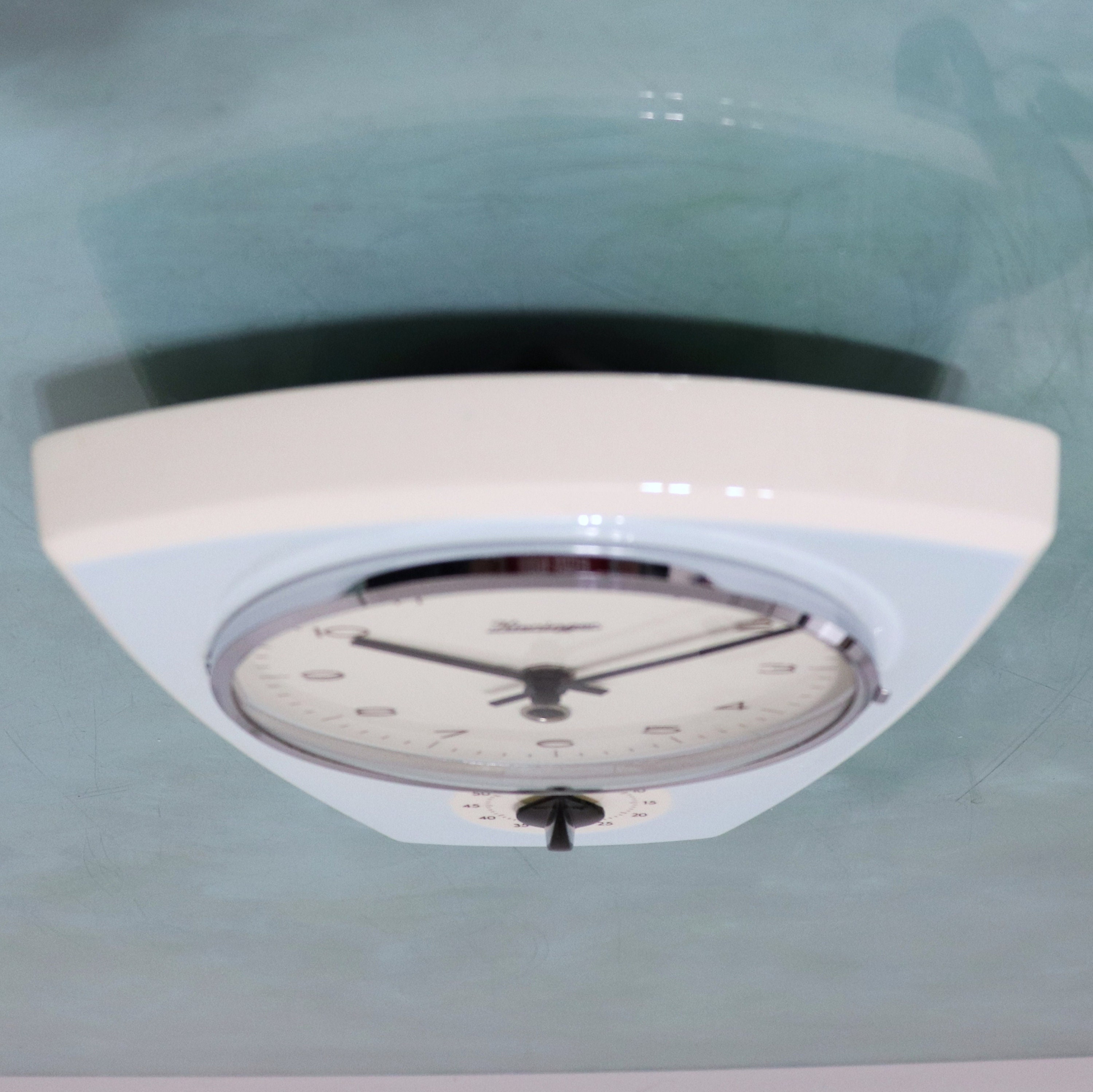 KIENINGER Wall Top Clock KITCHEN TIMER Vintage Early 1960s Blue White Black Chrome Germany Ceramic Restored Serviced One Year Guarantee - Etsy KIENINGER Wall Top Clock KITCHEN TIMER Vintage Early 1960s Blue White Black Chrome Germany Ceramic Restored Serviced One Year Guarantee - Etsy