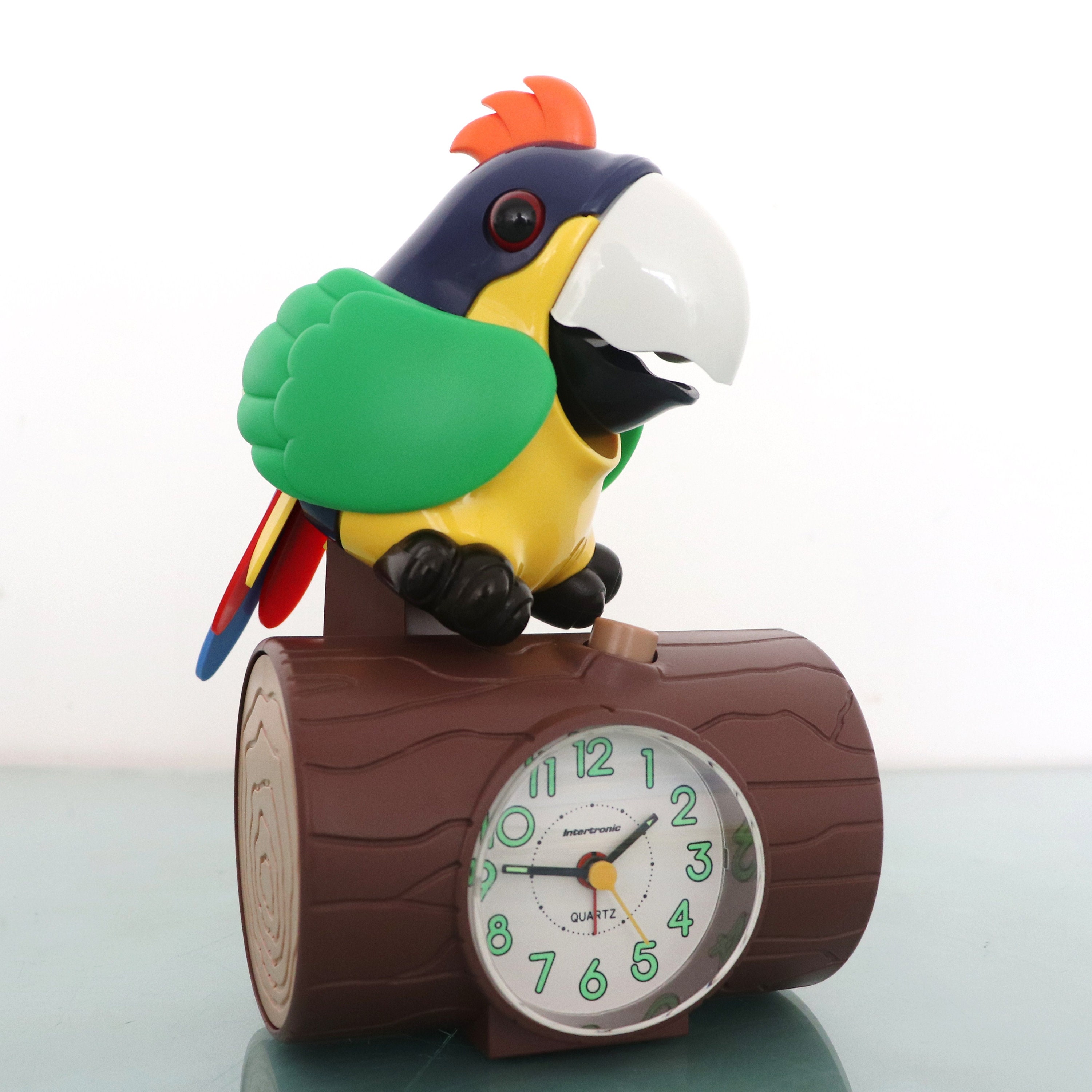 ANIMATED Alarm Clock Vintage MOTION! Sound Super Rare ANIMATED Alarm Clock Vintage MOTION! Sound Super Rare