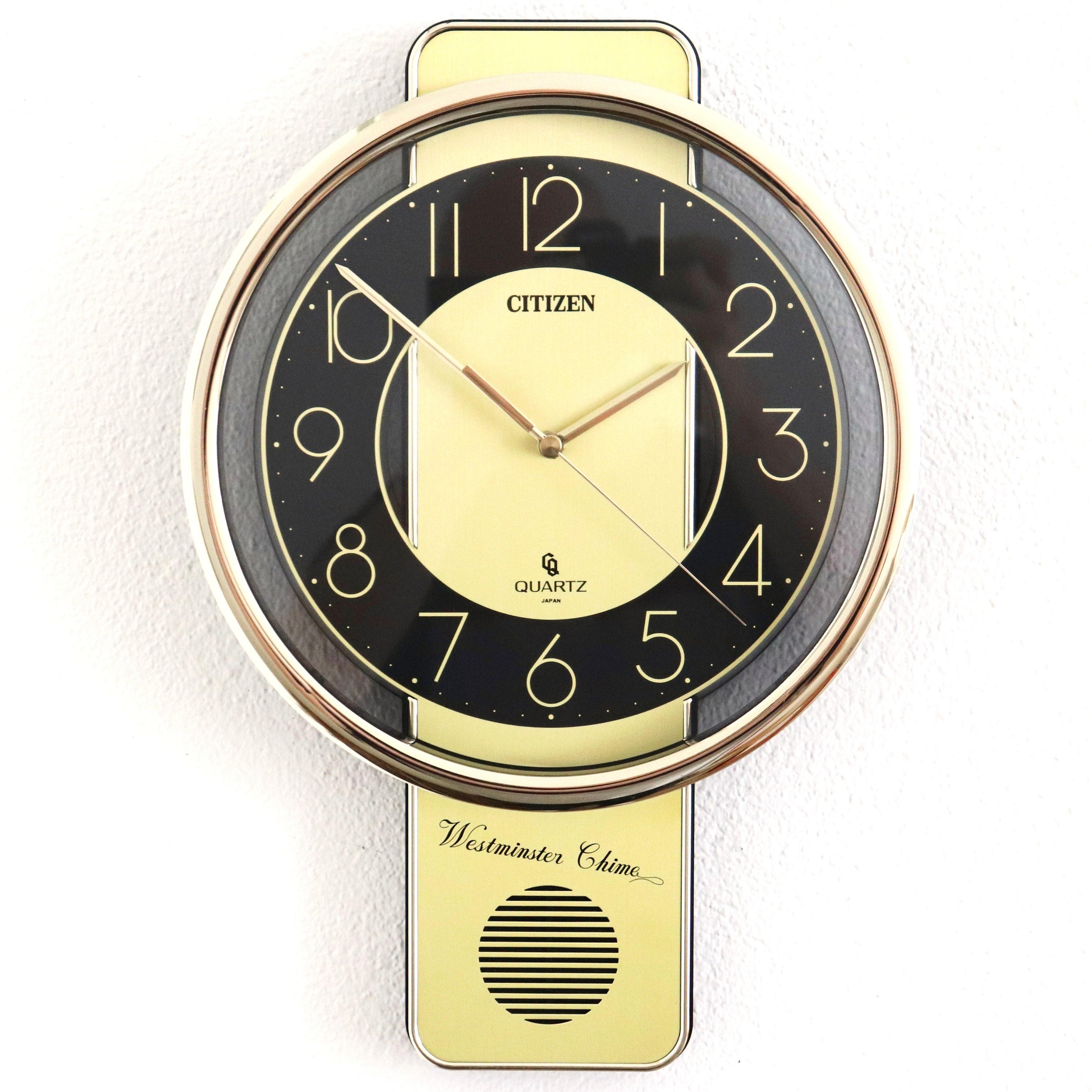CITIZEN Wall Clock Q43100 016 SLIMLINE! Volume Control CITIZEN Wall Clock Q43100 016 SLIMLINE! Volume Control