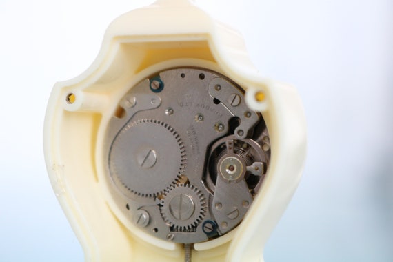 Swiss Mini Baby Mantel Clock Boudoir Neuchatel Gilded Jewel Etsy