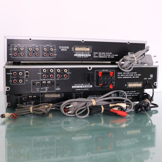 AKAI HIFI Matching Set AA-A25L Amplifier/Receiver Ea-A2 - Etsy España