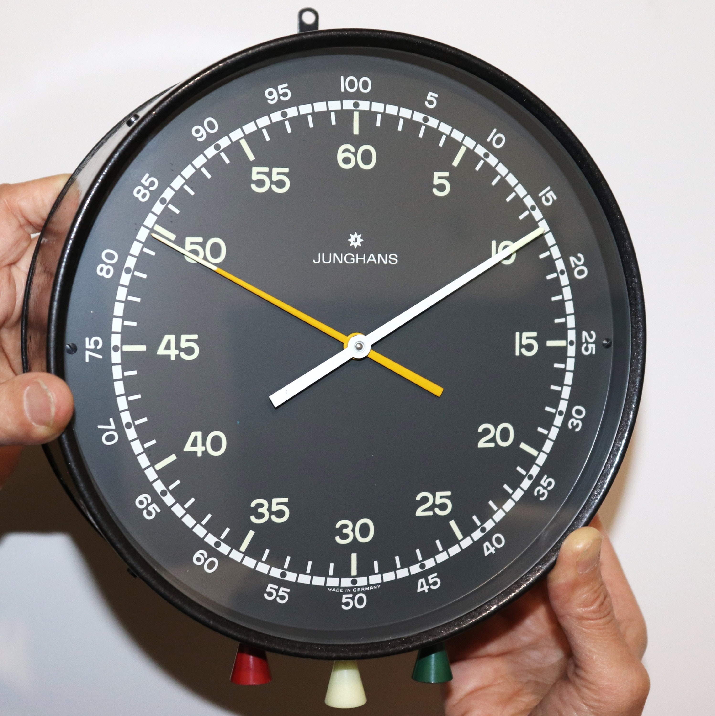 JUNGHANS WALL Clock Timer STOPWATCH Professional Vintage