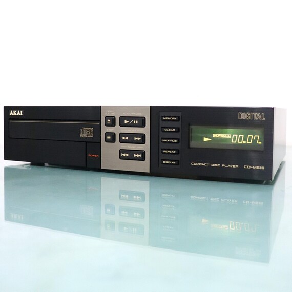 AKAI CD-M515 Player 1986 Top Range! Extremely RARE! Black Model 