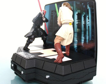 Clock STAR WARS Alarm Rare Motion ANIMATED Top Lucasfilm ZR18870 Lights Sound Etsy UK