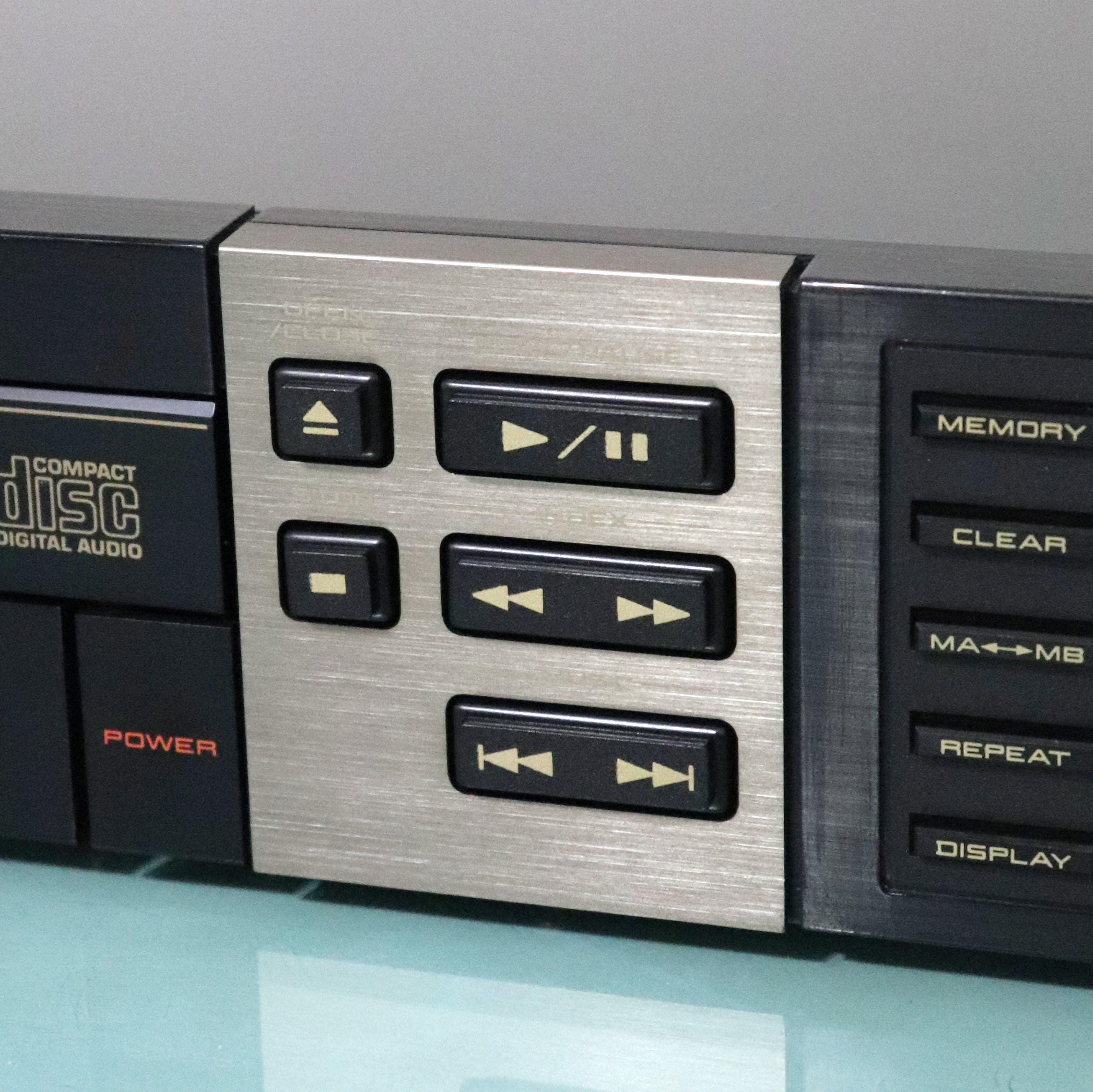 AKAI CD-M515 Player 1986 Top Range! Extremely RARE! Black Model 