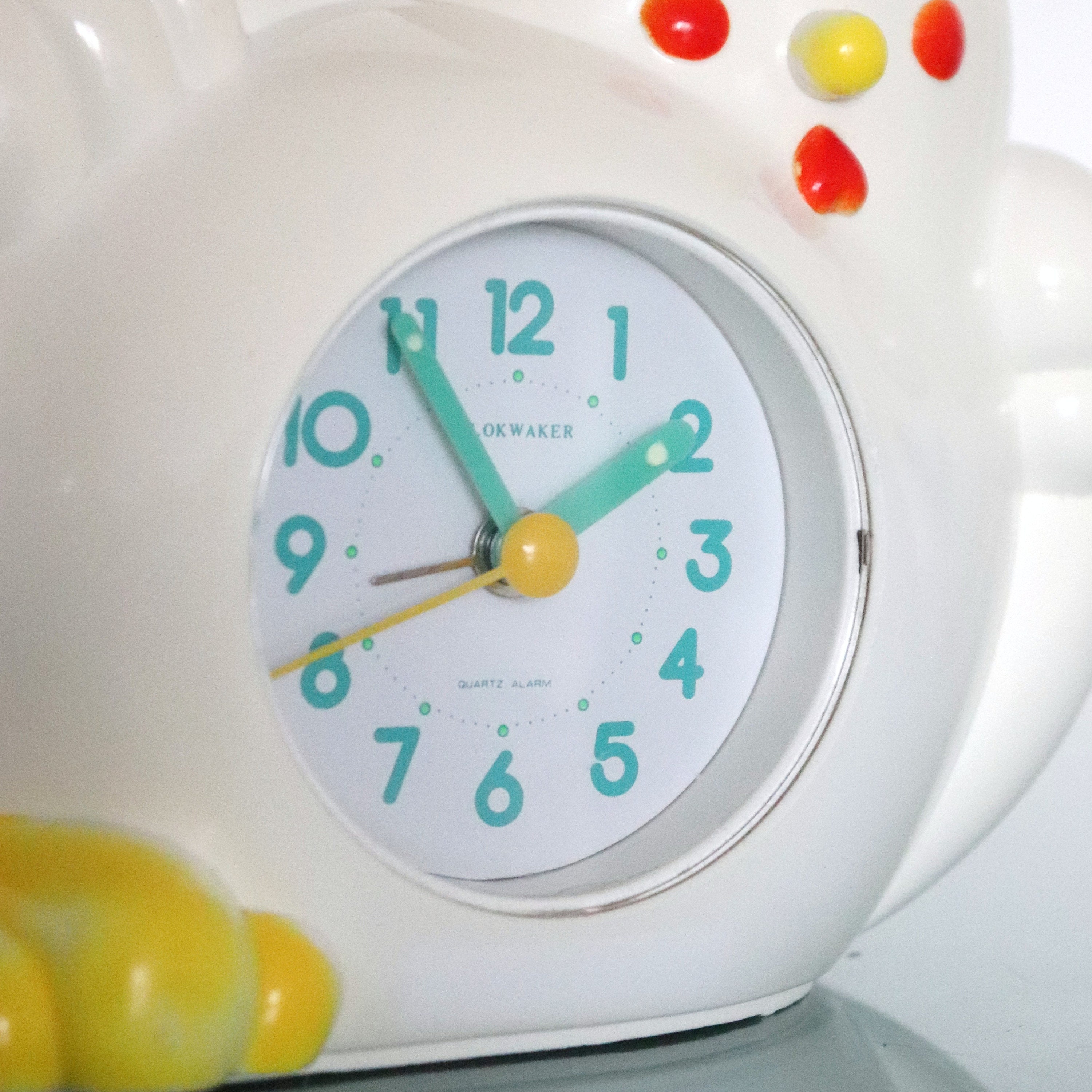 RHYTHM Rooster Vintage Mantel Alarm Clock TALKING Animated Etsy UK