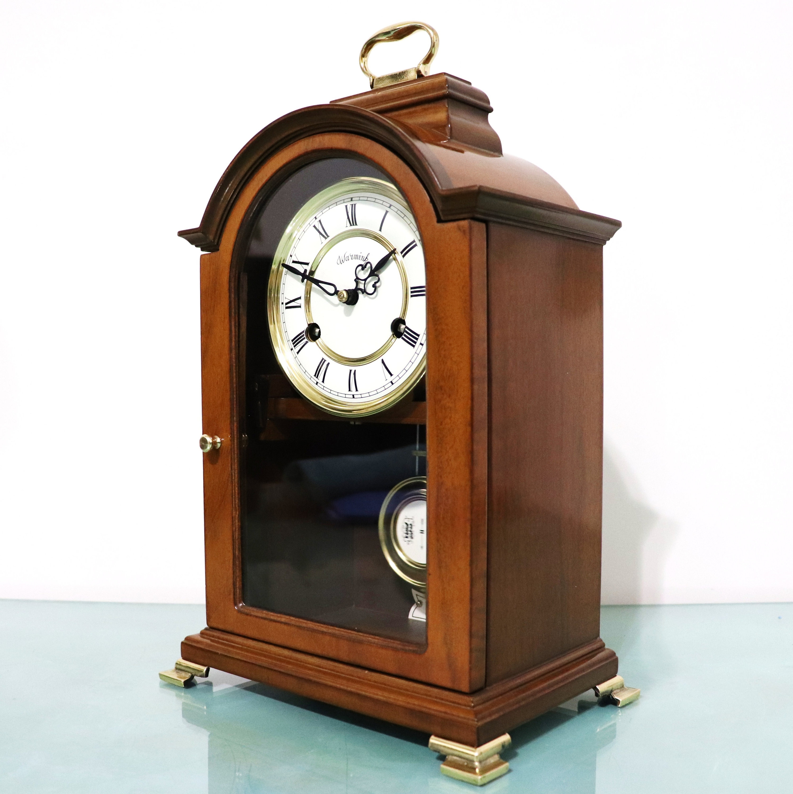 WARMINK WUBA Kaminsims TOP Uhr Vintage Hochglanz Selten Holländisches  Skelett Gong Glockenspiel Abnehmbares Uhrwerk Restauriert Serviced Ein Jahr  Garantie - .de