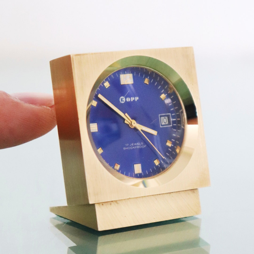 PATEK PHILIPPE GILDED BRASS SOLAR DESK CLOCK - Collectability