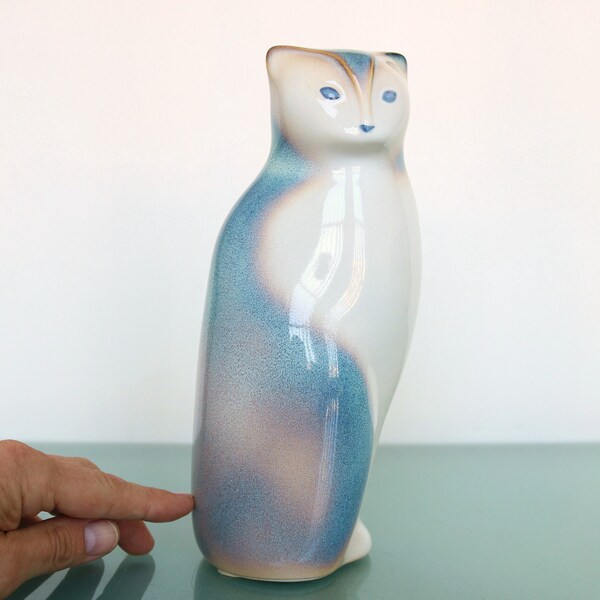 Vintage GOEBEL Ljubisa MISIC Design Large CAT Undamaged Rare Figurine! Porcelain. Collectors Item