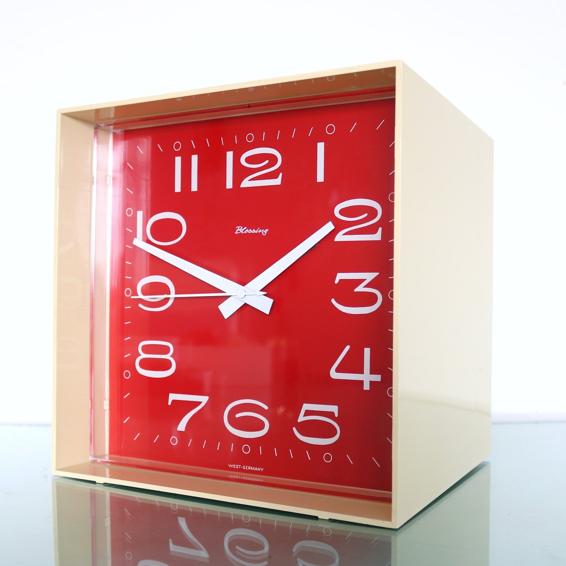 BLESSING Alarm Clock Rare Dealers DISPLAY Vintage Mantel AND Etsy