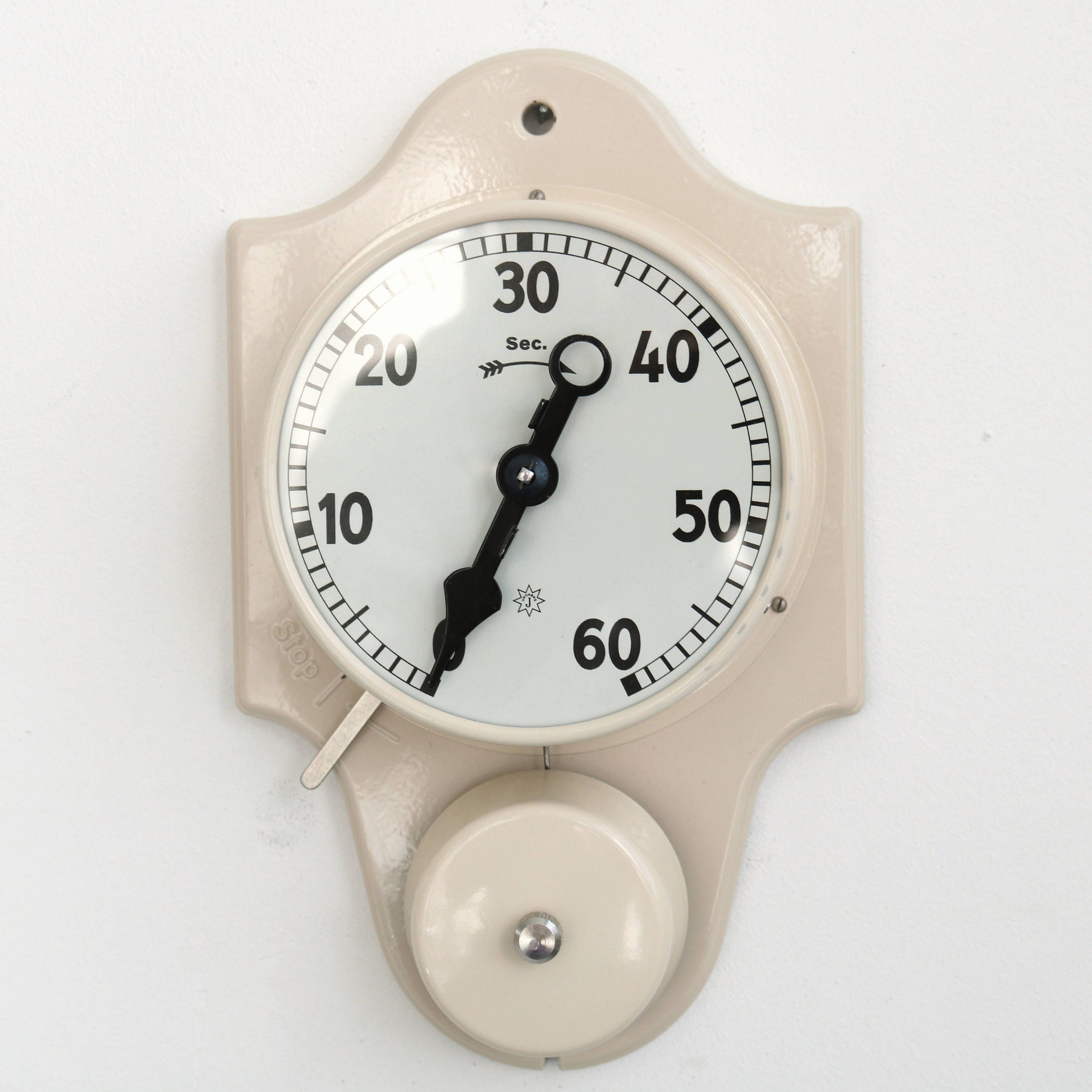 Uhr Stoppuhr 60 Sekunden JUNGHANS ANTIKE Uhr 60 Sekunden TIMER