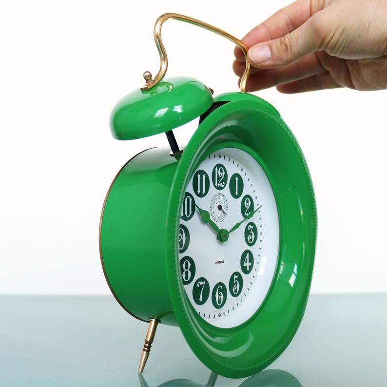 German Vintage CLOCK Mantel Wall Alarm BLESSING Wamda HUGE 9.6 - Etsy