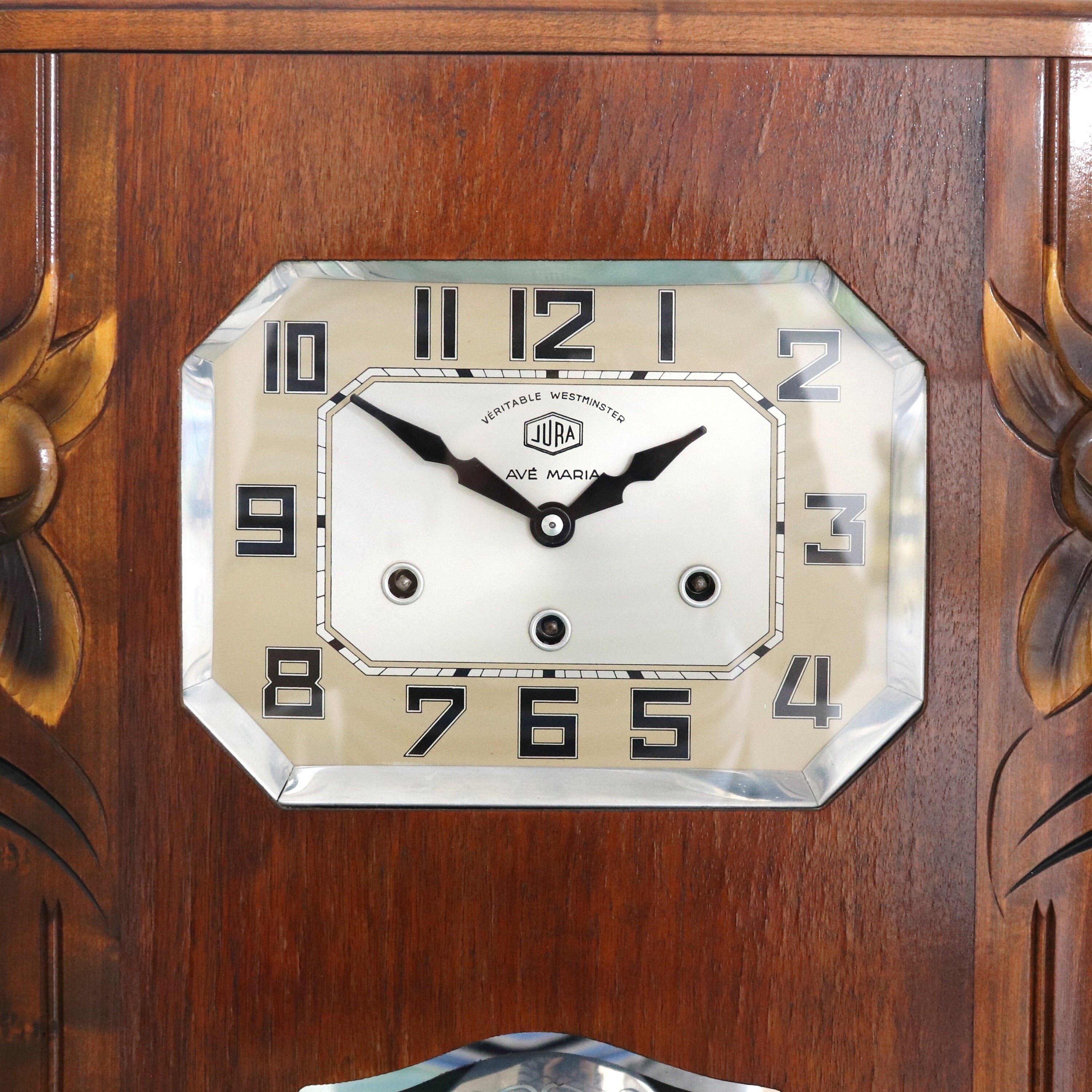 JURA Wall Clock AVE Maria/westminster Rare Chime Antique Clock Etsy UK