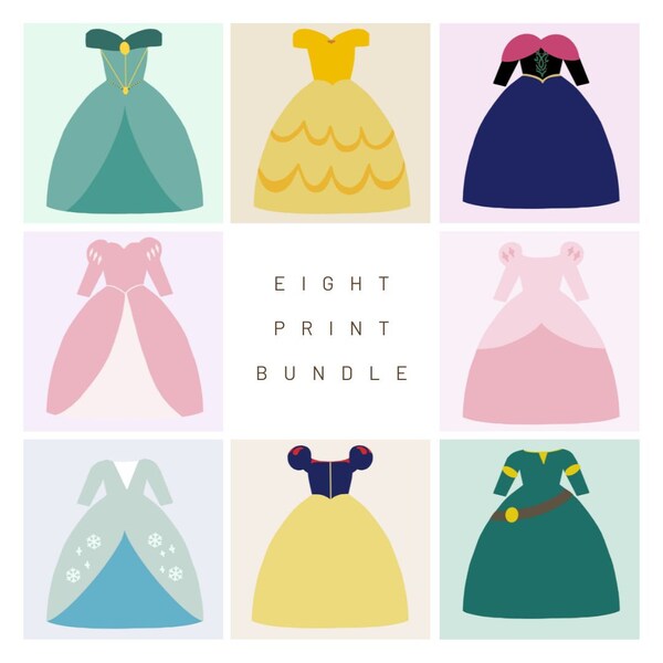 Disney princess dress - Etsy