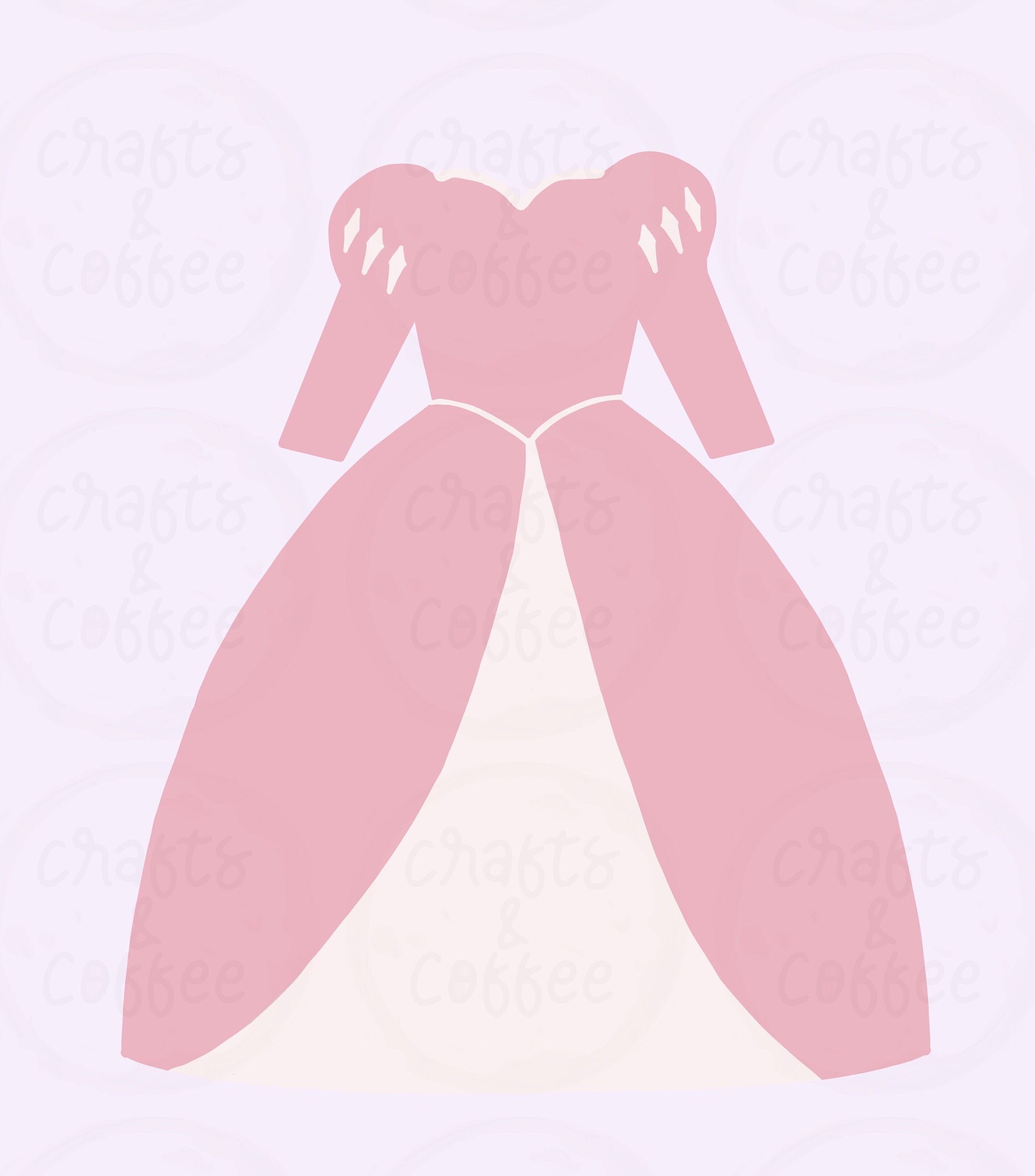 Disney Princess Dress Printables - Etsy