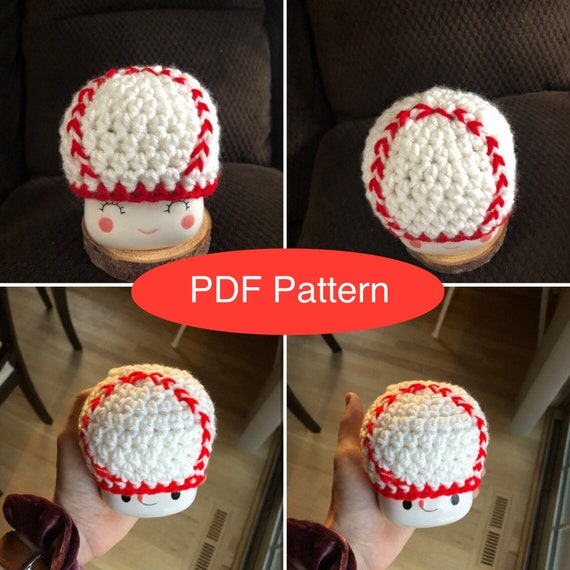 PATTERN Baseball Marshmallow Mug Hat 