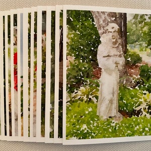 LowCountryNoteCards Garden at Bishop Gadsden