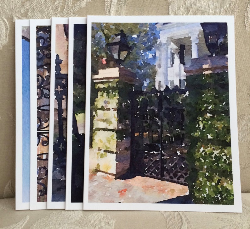 LowCountryNoteCards Gates of Charleston #3