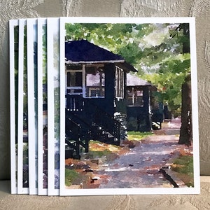 Cottages of Kanuga Watercolor Note Cards