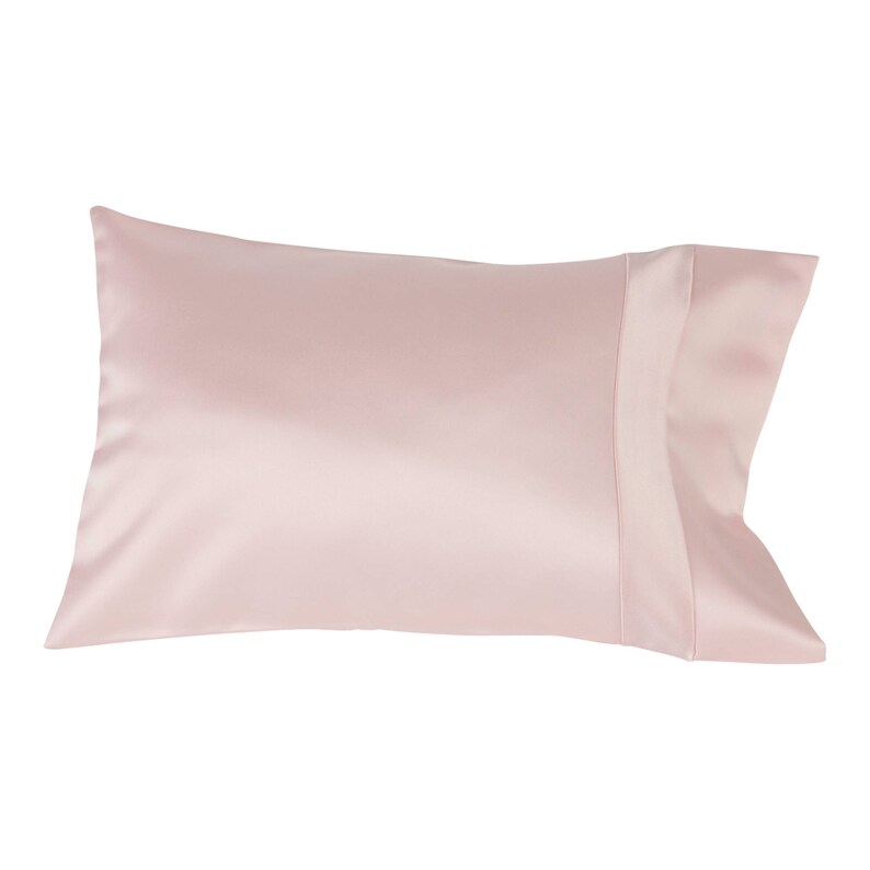 Satin Travel Pillow Satin Pillowcase and Pillow Satin Pillow Etsy