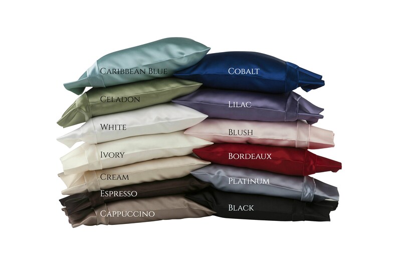 Satin Travel Pillow Satin Pillowcase and Pillow Satin Pillow Etsy