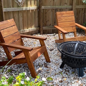 Sedia Adirondack moderna facile 2x4 fai da te semplice da costruire - Piani digitali