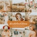 Lightroom Presets WONDERLAND WARM for Desktop and Mobile Lightroom, Warm Photo Filter for Fall, Instagram Presets, Fall Influencer Preset 