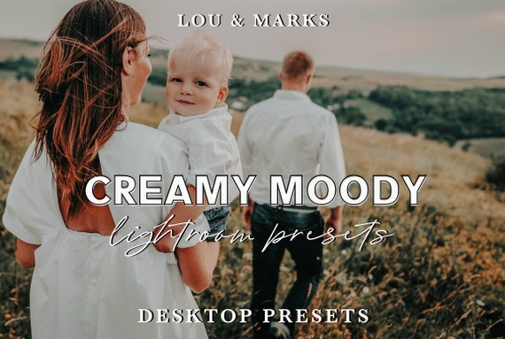 Lightroom Presets Creamy Moody 10 Presets Photographer Presets Wedding Presets Blogger Presets Photo Editing Desktop