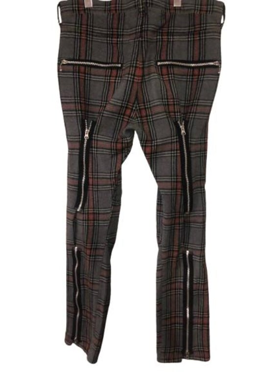 JUNYA WATANABE Man (Comme des Garçons) Checked Wool Bondage Trousers Size SS #Punk #junyawatanabe #commedesgarcons #rare #archival