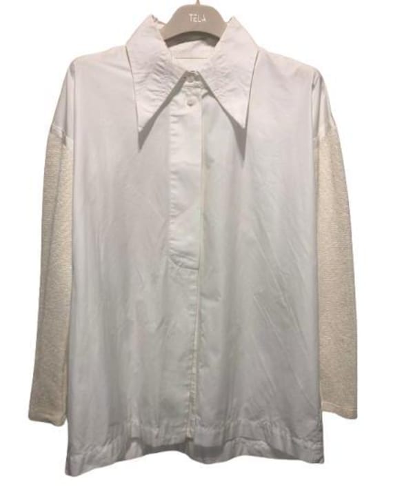 JOHN GALLIANO Rare Hybrid Shirt from 1986 "Fallen Angels" Collection #johngalliano #rare #vintage #madeinbritain #london