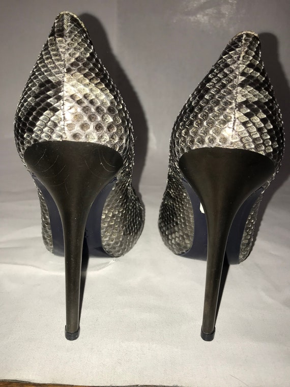 ALEXANDER McQUEEN Python Pumps 13 cm Heels with P… - image 3