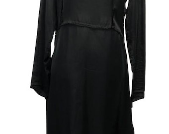 MARTIN MARGIELA Black Inside Out Dress Size Ita 42 #martinmargiela #whitelabel #rare #vintage #avantgarde #medium #maisonmargiela