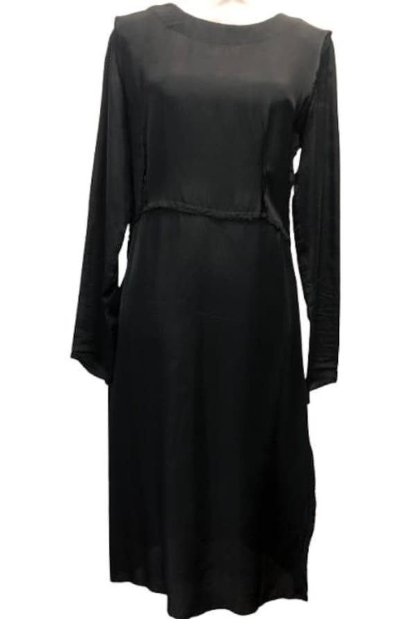MARTIN MARGIELA Black Inside Out Dress Size Ita 42 #martinmargiela #whitelabel #rare #vintage #avantgarde #medium #maisonmargiela