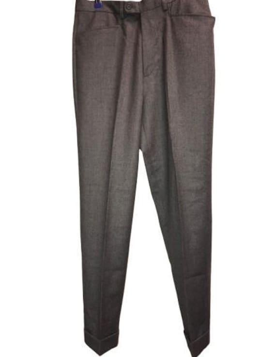 ALEXANDER McQUEEN 90'S Gray Tasmania Wool Men's Trousers size ITA 48 #alexandermcqueen #realmcqueen #rare #vintage