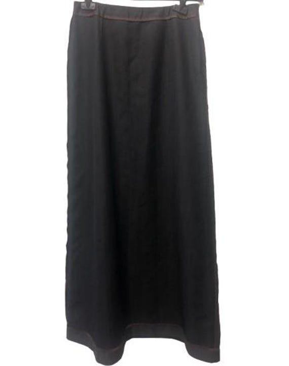 MARTIN MARGIELA Fall 1999 Inside Out Long Skirt Size 40 ITA #MartinMargiela #Rare #Vintage #Skirt #90s #flared #grey