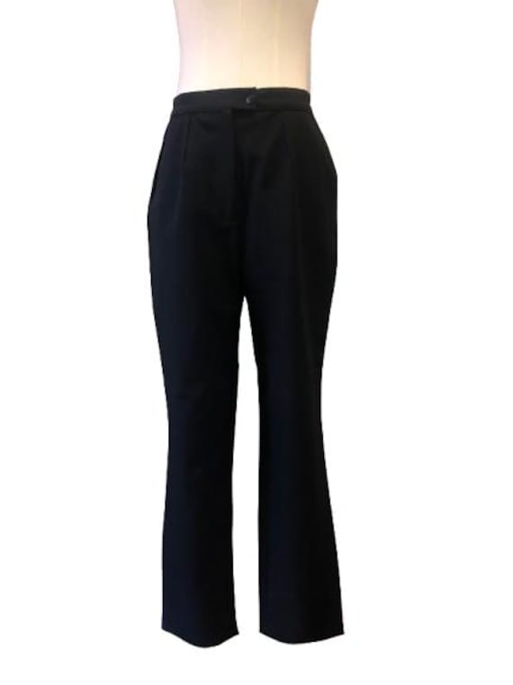 ALEXANDER McQUEEN Early 90's Black Straight Pants Size M (Ita 42) #rare #vintage #avantgarde #alexandermcqueen #trousers