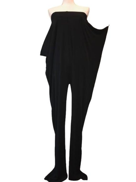 MARTIN MARGIELA Black Jumpsuit size 40 it, with side Panels, that can be worn in multiple ways #margiela