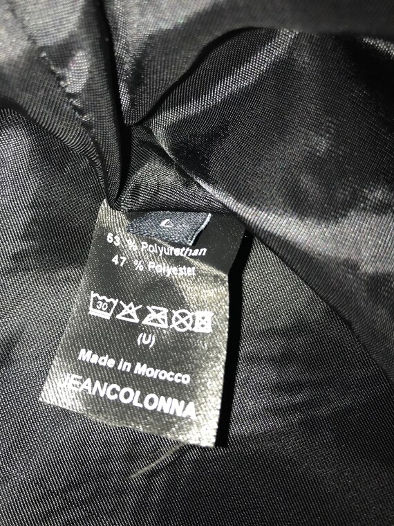 JEAN COLONNA Python Leather effect Printed Longue… - image 7