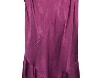 JOHN GALLIANO Late 90's Longuette Cyclamen Bias Cut with Inserts Skirt Size M #RARE #JohnGalliano #longuette #skirt #pink #vintage
