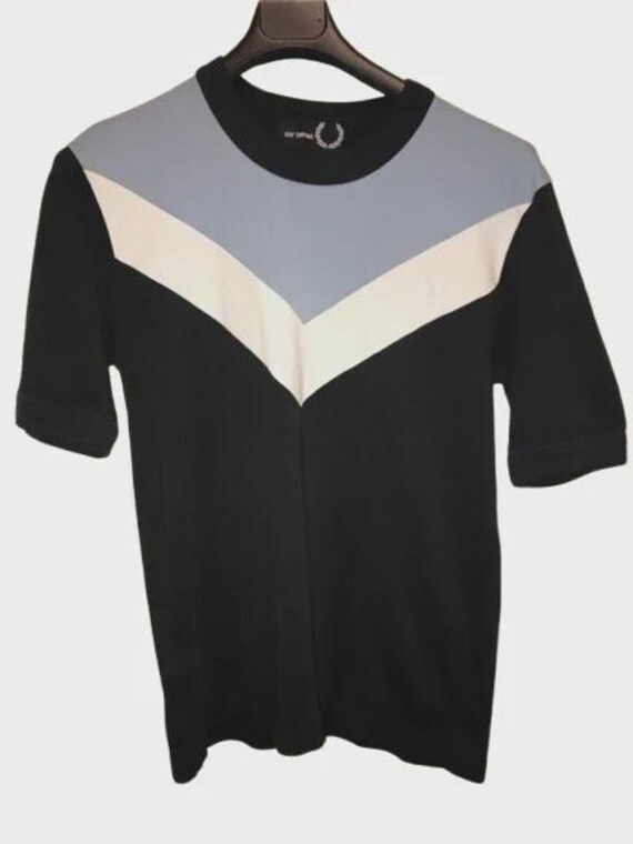 RAF SIMONS x Fred Perry Multicor T Shirt Size M #FredPerry #RafSimons #avantgarde #rare #men #cotton