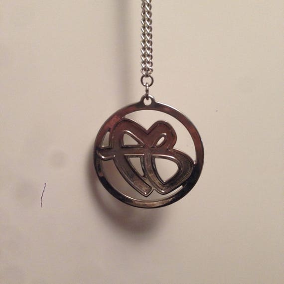 Men's Necklace Pendant FUBU Silver Metal Hip Hop Style Men's Necklace Pendant FUBU Silver Metal Hip Hop Style