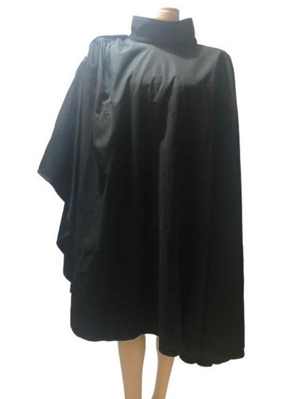 CADETTE by Franco Moschino Very Rare 80s Pure Wool Very Wide Black Draped Cape #CADETTE #Moschino #francomoschino #80s #manteau