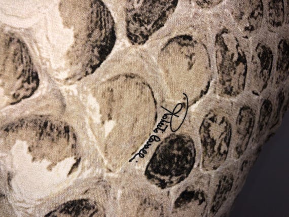 ROBERTO CAVALLI Early 2000's Python Printed Silk … - image 7