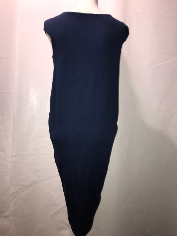 ALEXANDER McQUEEN (Real) Rare Draped Zapphire Blu… - image 4