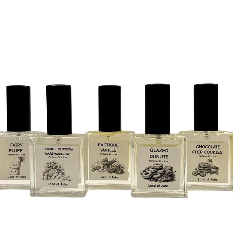 BABY MAGIC - Aceite perfumado, spray corporal, aceite corporal, polvo de rosa con dulce aroma nostálgico Perfume Oil 1 oz